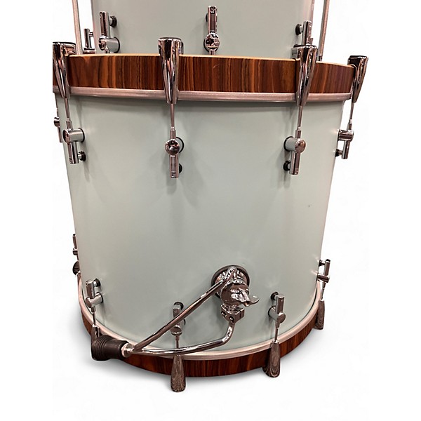 Used SONOR 3 Piece SQ1 Cruiser Blue Drum Kit
