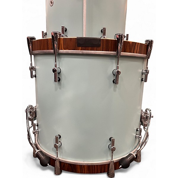 Used SONOR 3 Piece SQ1 Cruiser Blue Drum Kit
