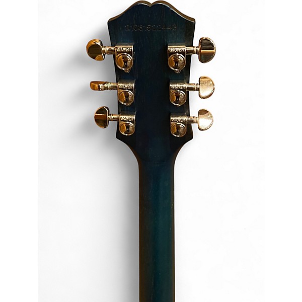 Used Epiphone Les Paul Traditional Pro IV Blue Sapphire Solid Body Electric Guitar
