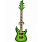 Used Schecter Guitar Research Omen Extreme 6 Green Solid Body Electric Guitar thumbnail