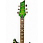 Used Schecter Guitar Research Omen Extreme 6 Green Solid Body Electric Guitar