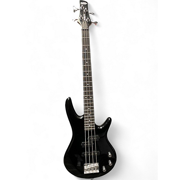 Used Ibanez GSRM20 Mikro Short Scale Black Electric Bass Guitar