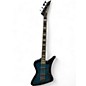 Used Jackson Kelly Bird JS3Q Blue Burst Electric Bass Guitar