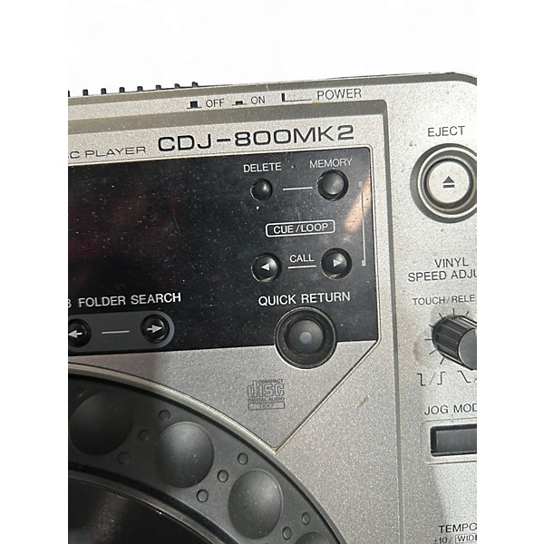 Used Pioneer DJ CDJ800MK2 DJ Player