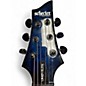 Used Schecter Guitar Research Omen Elite Blue Burst Solid Body Electric Guitar