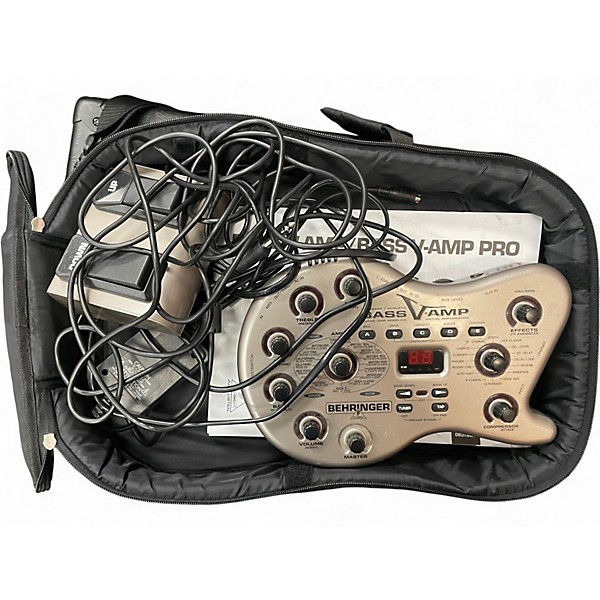 Used Behringer Bass V-AMP Bass Effect Pedal