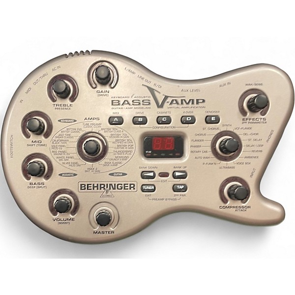 Used Behringer Bass V-AMP Bass Effect Pedal