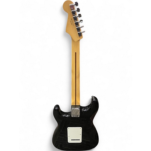 Used Fender Standard Stratocaster HSS Black Solid Body Electric Guitar