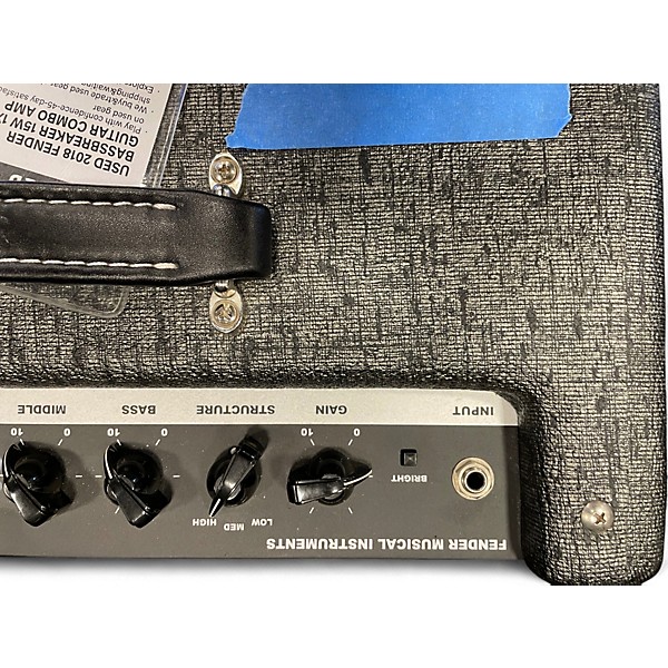 Used 2018 Fender Bassbreaker 15W 1x12 Tube Guitar Combo Amp