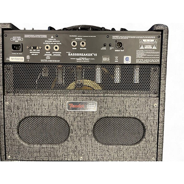 Used 2018 Fender Bassbreaker 15W 1x12 Tube Guitar Combo Amp