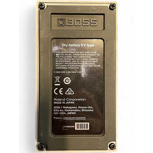 Used BOSS Dimension C DC-2W Effect Pedal