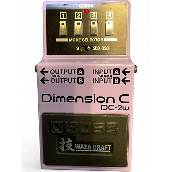 Used BOSS Dimension C DC-2W Effect Pedal