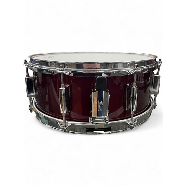 Used Pearl 5.5X14 Forum Series Snare Wine Red Drum