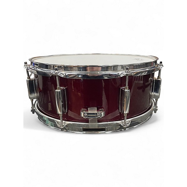 Used Pearl 5.5X14 Forum Series Snare Wine Red Drum