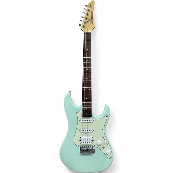 Used Ibanez AZES40 Sonic Blue Solid Body Electric Guitar