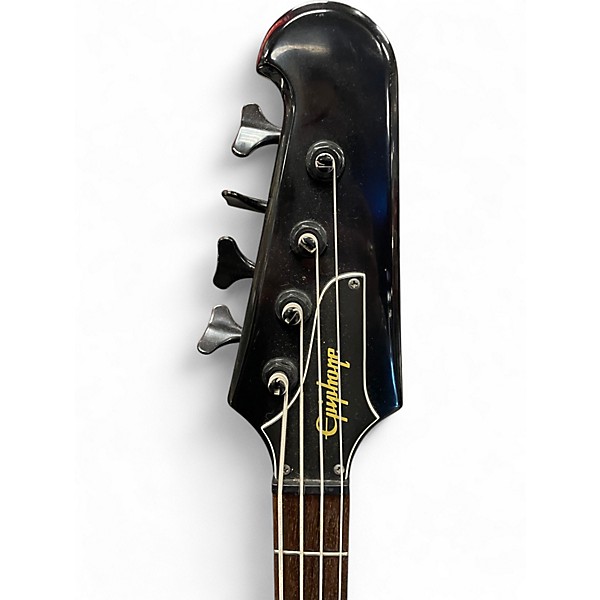 Used Epiphone Thunderbird IV LIMITED EDITION BLACK Electric Bass Guitar