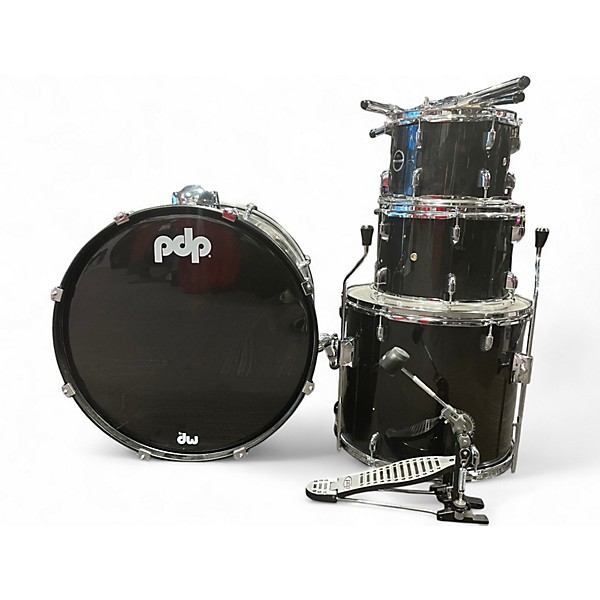 Used PDP by DW 4 Piece Encore Black Onyx Drum Kit
