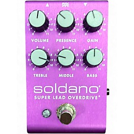 Used Soldano SUPER LEAD OVERDRIVE Effect Pedal