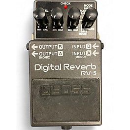 Used BOSS RV5 Digital Reverb Effect Pedal