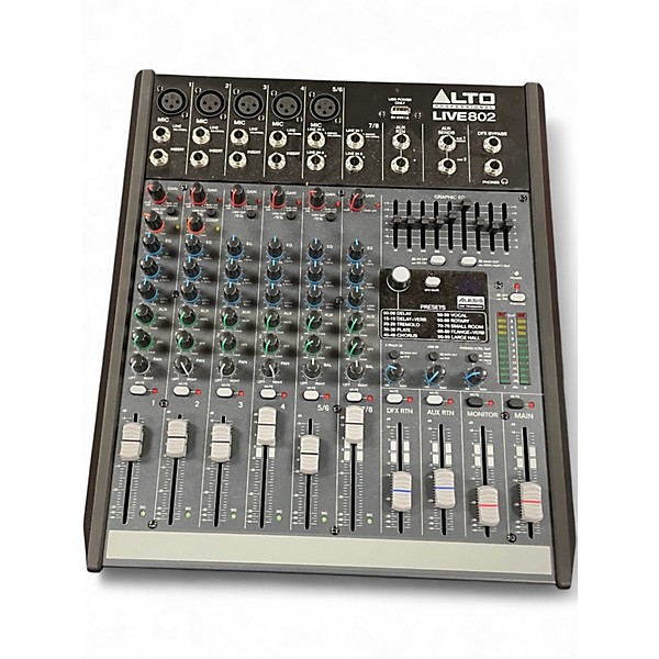 Used Alto LIVE802 Line Mixer