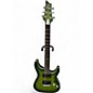Used Schecter Guitar Research C1 Platinum Green Solid Body Electric Guitar thumbnail