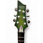 Used Schecter Guitar Research C1 Platinum Green Solid Body Electric Guitar