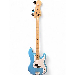 Used Squier Sonic Precision Bass California Blue Electric Bass Guitar