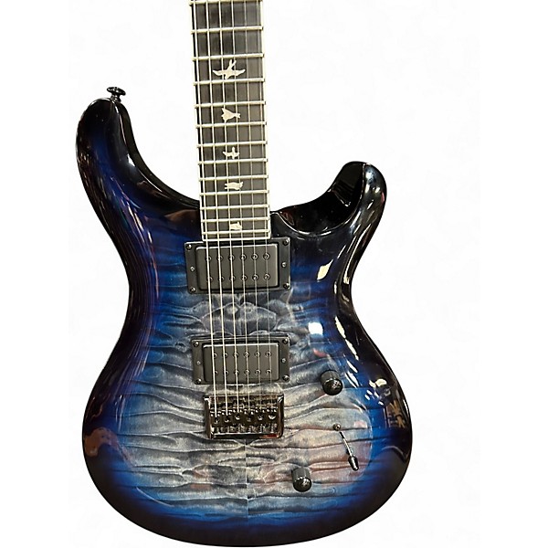 Used PRS SE Mark Holcomb Holcomb Blue Solid Body Electric Guitar