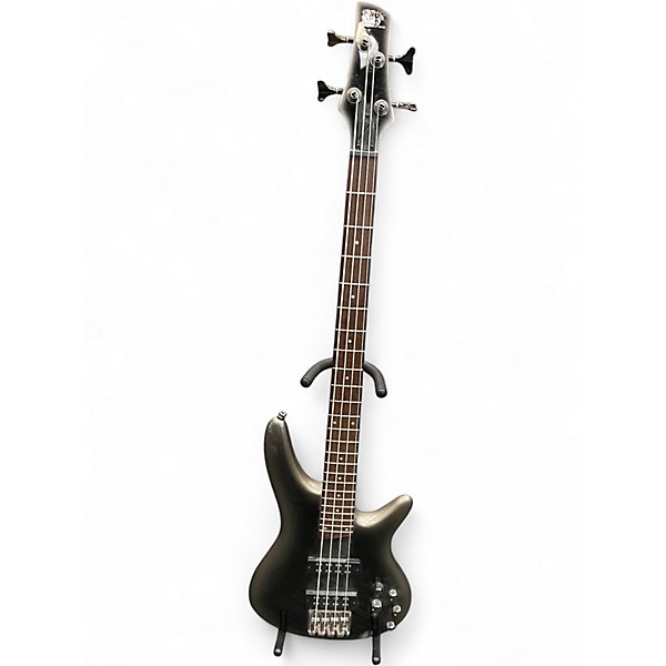 Used Ibanez SR300 SILVER Electric Bass Guitar