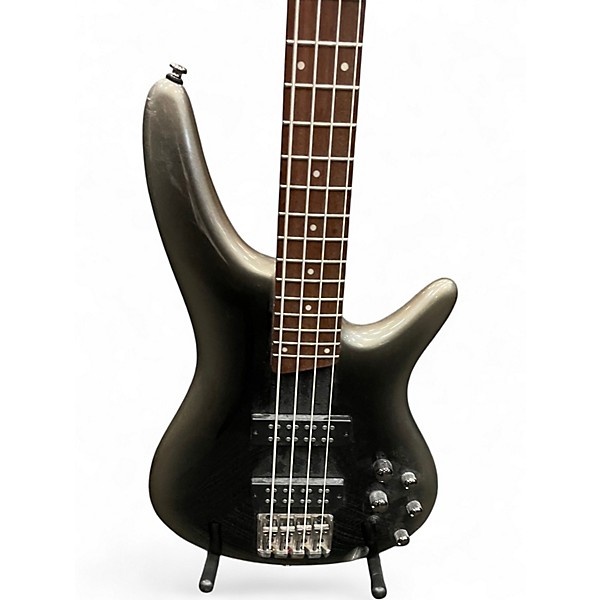 Used Ibanez SR300 SILVER Electric Bass Guitar