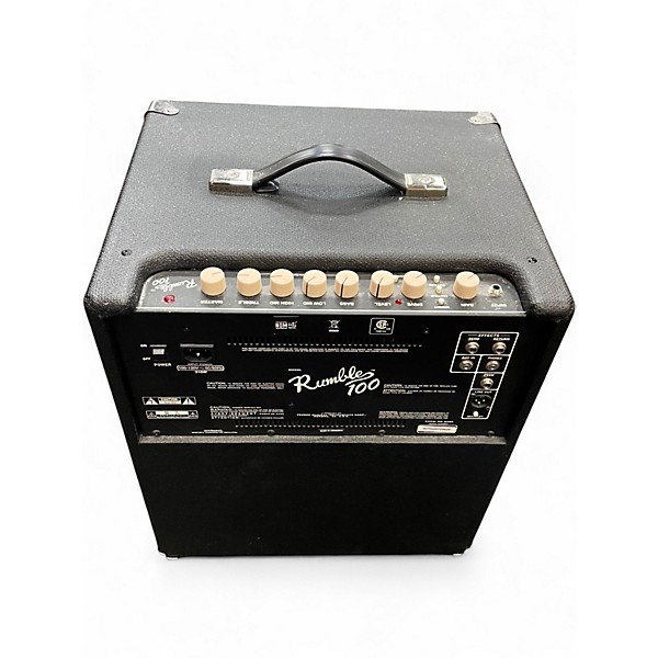 Used Fender Rumble 100 1x15 100W Bass Combo Amp