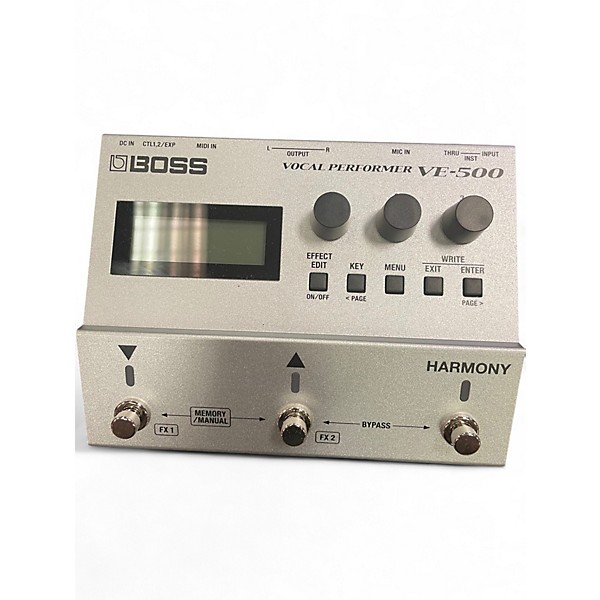 Used BOSS VE500 Vocal Performer Vocal Processor