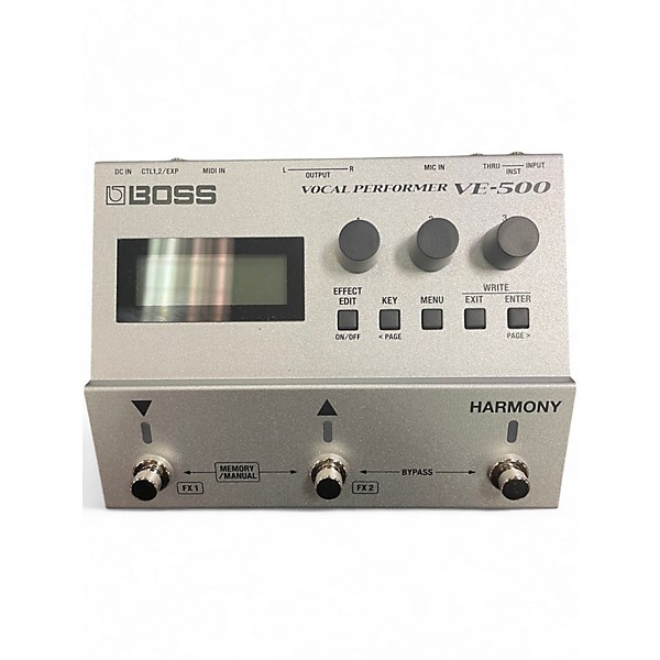 Used BOSS VE500 Vocal Performer Vocal Processor
