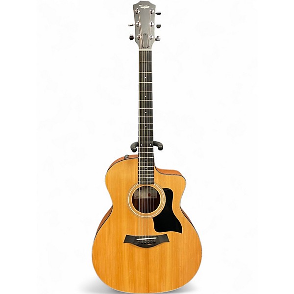 Used 2024 Taylor 114CE Natural Acoustic Electric Guitar