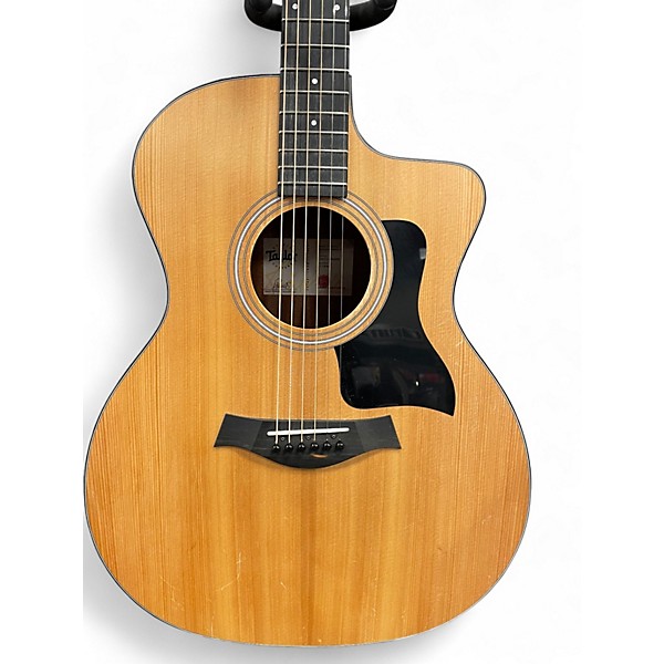 Used 2024 Taylor 114CE Natural Acoustic Electric Guitar
