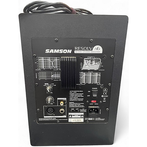 Used Samson Resolv A6 PAIR Powered Monitor
