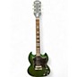 Used Epiphone SG Classic Worn Green Solid Body Electric Guitar thumbnail