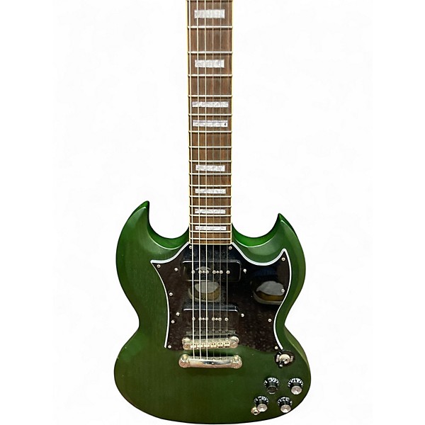 Used Epiphone SG Classic Worn Green Solid Body Electric Guitar