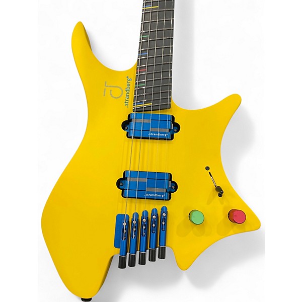 Used strandberg Jacob Collier 5str Yellow Solid Body Electric Guitar