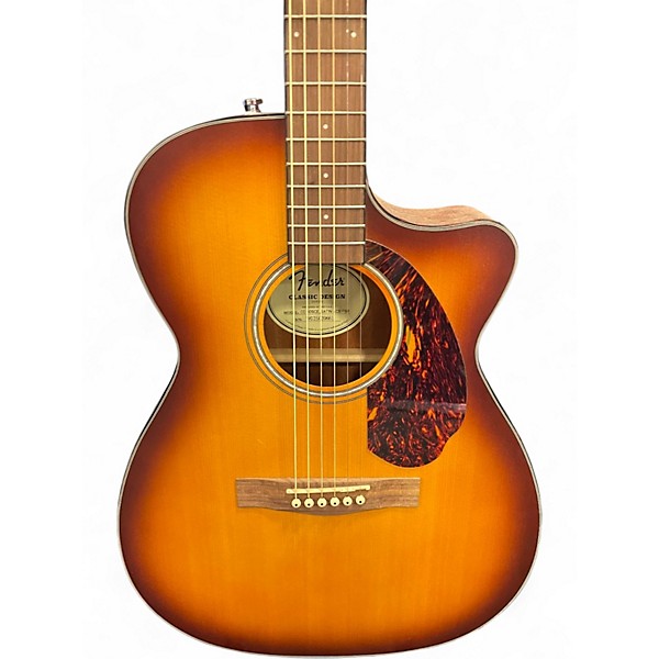 Used Fender CC60SCE Natural Acoustic Electric Guitar