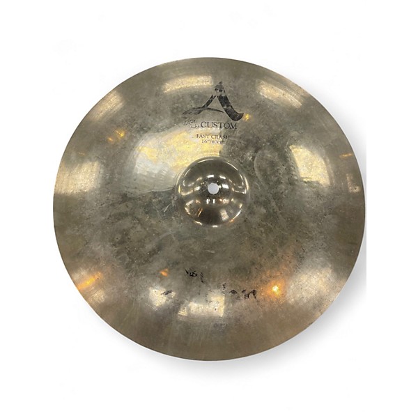 Used Zildjian 16in A Custom Fast Crash Cymbal