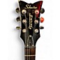 Used Schecter Guitar Research S-1 Diamond Series purple burst Solid Body Electric Guitar