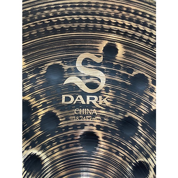 Used Zildjian 18in S DARK CHINA Cymbal