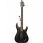 Used Schecter Guitar Research EVIL TWIN Black Solid Body Electric Guitar thumbnail