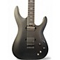 Used Schecter Guitar Research EVIL TWIN Black Solid Body Electric Guitar