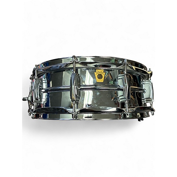 Used Ludwig 14in Superphonic chrome over brass Chrome Drum