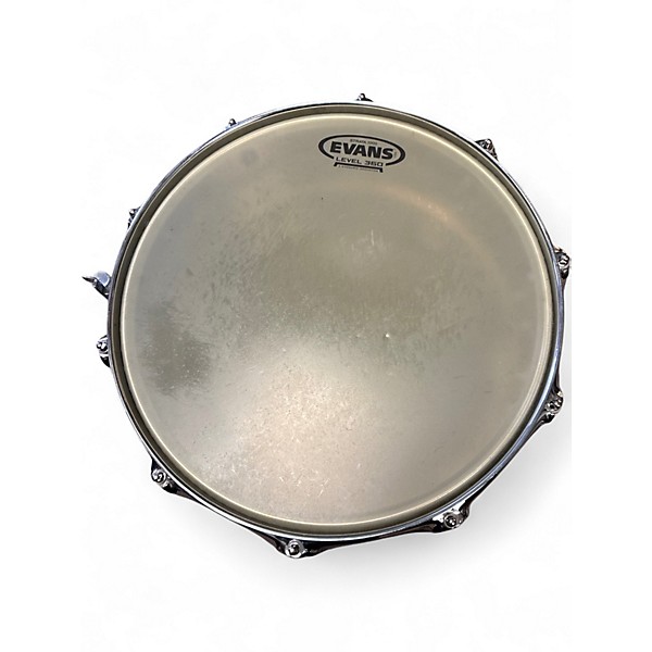 Used Ludwig 14in Superphonic chrome over brass Chrome Drum