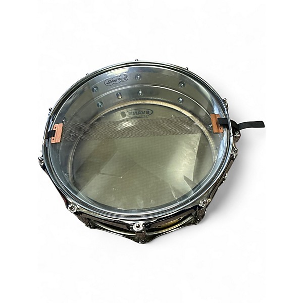 Used Ludwig 14in Superphonic chrome over brass Chrome Drum