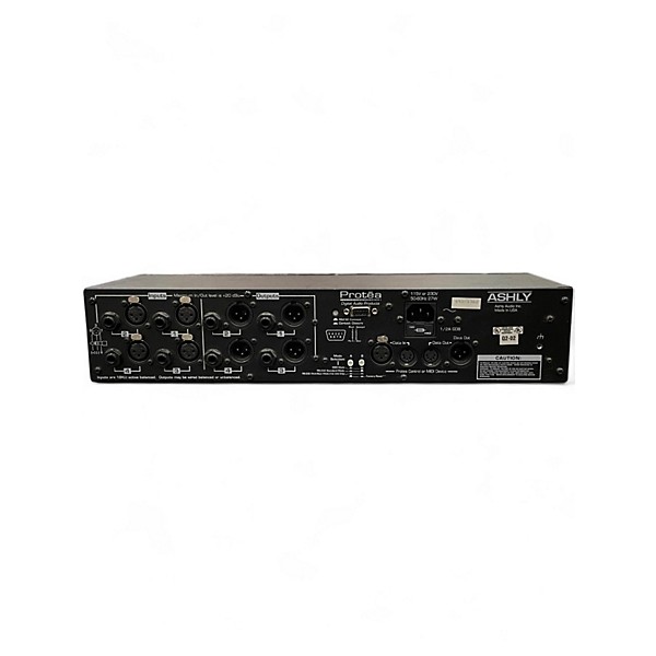 Used Ashly Audio protea 4.24gs 4 channel digital graphic equalizer slave Equalizer