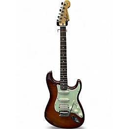 Used Fender Deluxe Stratocaster HSS Plus Top with iOS Connectivity 2 Tone Sunburst Solid Body Electric Guitar